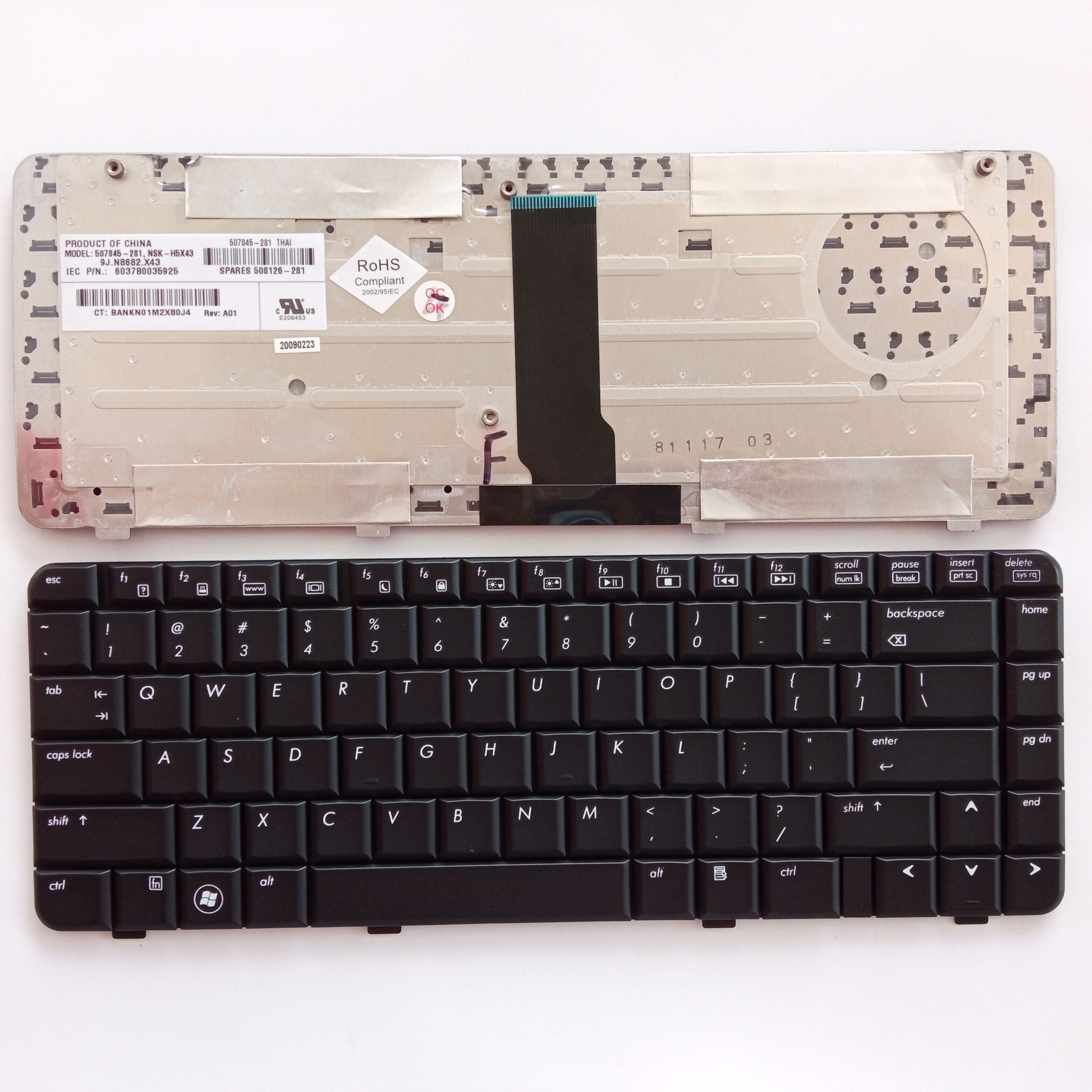 Picture of New Replacement Laptop Keyboard For HP DV3000 BLACK US Layout